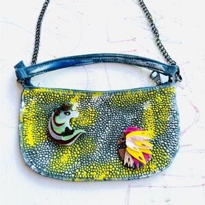 Tropicália Handcrafted Embellished Mini Shoulder Bag – One of a Kind